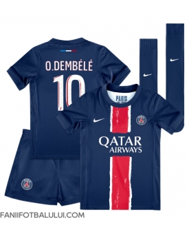 Paris Saint-Germain Ousmane Dembele #10 Echipament de Fotbal Replică 2024-25 Copii Acasa (+ Șorturi)